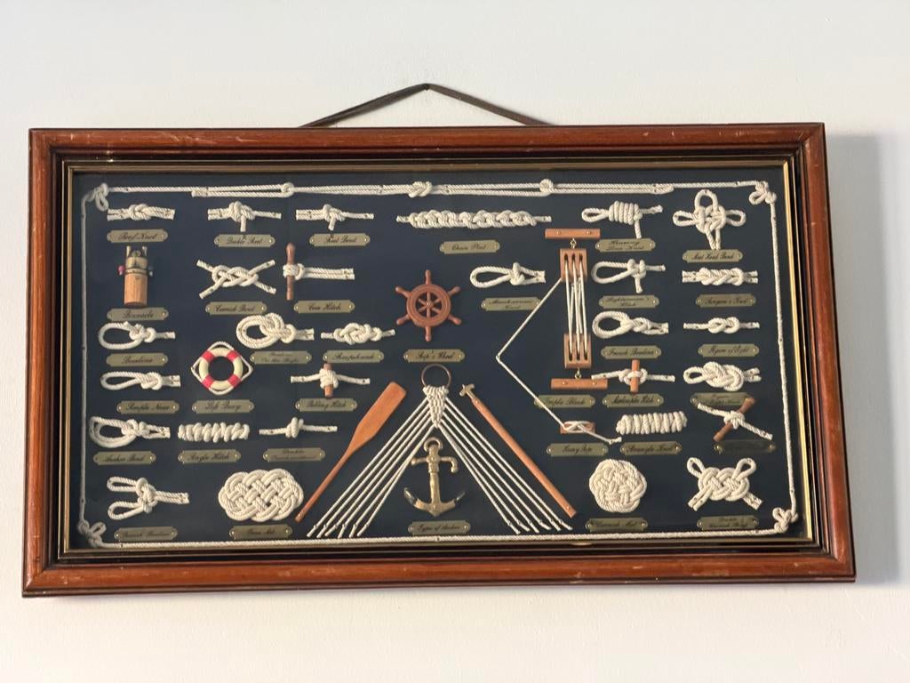 Knopenbord display/knopen bord/scheepvaart knopen display, Ophalen, Overige typen