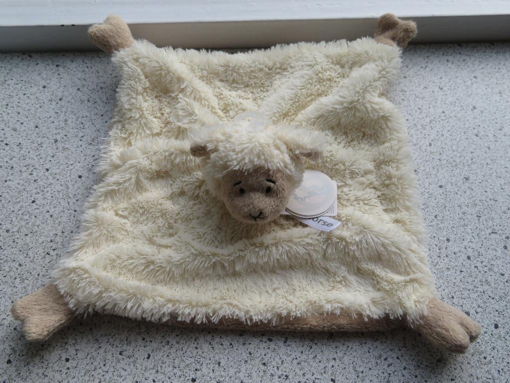 Knuffeldoek schaap merk Happy Horse Lammy tuttle, Kinderen en Baby's, Speelgoed | Knuffels en Pluche, Nieuw, Ophalen of Verzenden