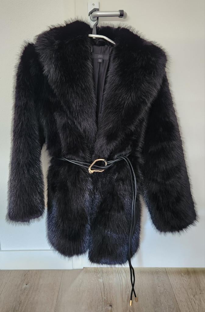 Jas, kleur zwart, merk zara, maat M, Maat 38/40 (M), Ophalen of Verzenden, Zo goed als nieuw, Zara