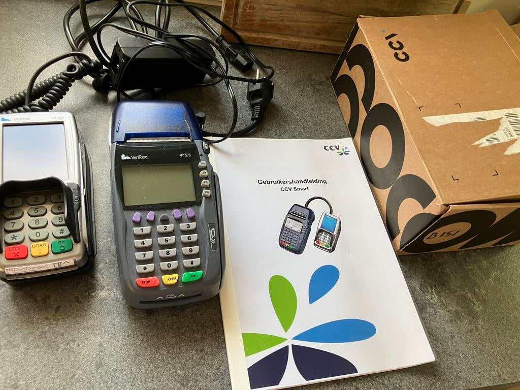 Gratis pinapparaat Verifone VX570 en VX820, Ophalen of Verzenden
