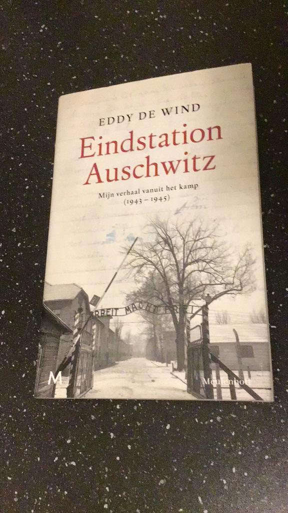 Eddy de Wind - Eindstation Auschwitz, Boeken, Overige Boeken, Zo goed als nieuw, Ophalen of Verzenden