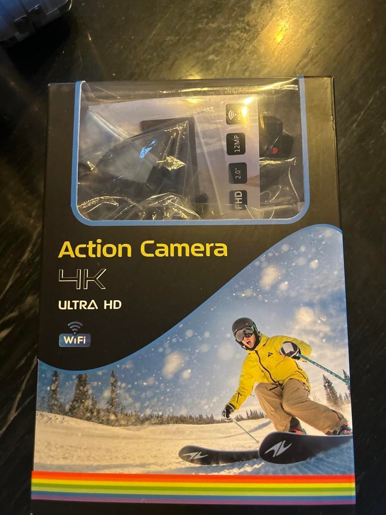 Action Camera - Nieuw, voor motor, skiën, Audio, Tv en Foto, Actiecamera's, Ophalen of Verzenden, Nieuw, Overige merken