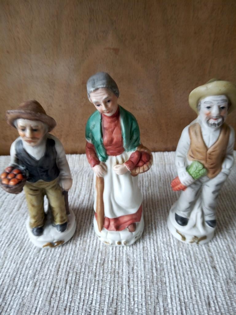 3 Mooie Vintage Keramieken Beeldjes Jaren '70, Ophalen of Verzenden, Zo goed als nieuw, Dier