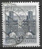 Oostenrijk 1957/1965 - Yvert 869AB - Monument of Gebouw (ST), Verzenden, Gestempeld