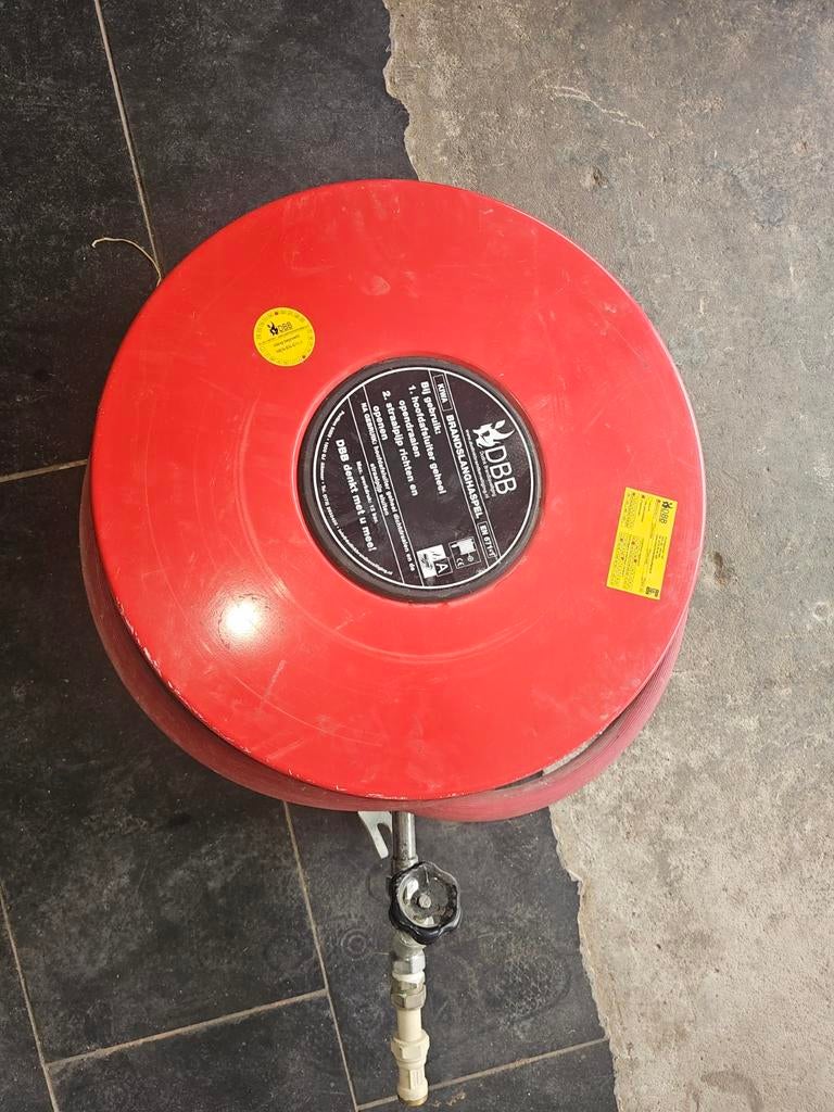 Brandslanghaspel DBB - Gebruikt, Huis en Inrichting, Brandblussers en Brandkasten, Ophalen, Gebruikt, Brandblusser