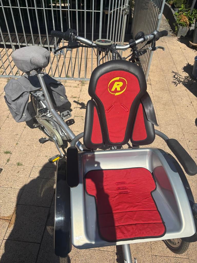 Van Raam rolstoelfiets, Fietsen en Brommers, Ophalen, Gebruikt, Schijfrem