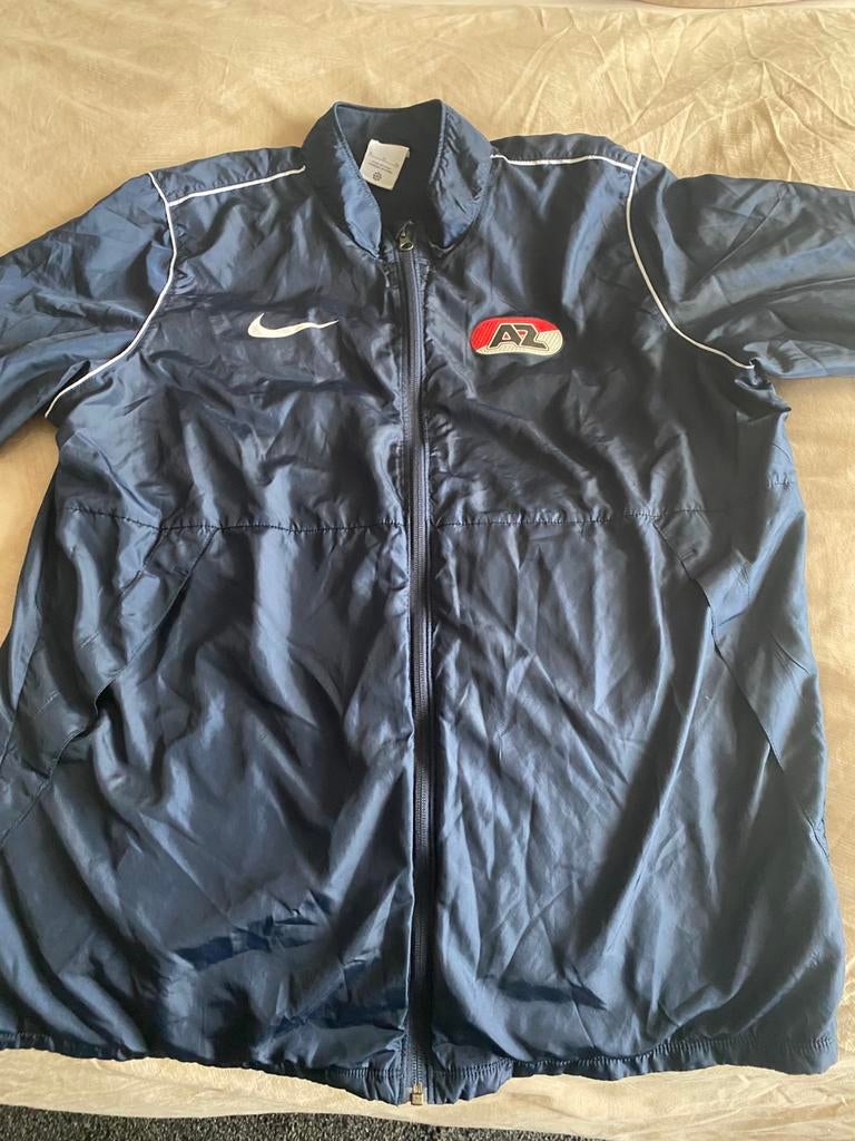 Az trainings jas maat XL, Blauw, Maat 56/58 (XL), Ophalen of Verzenden, Zo goed als nieuw