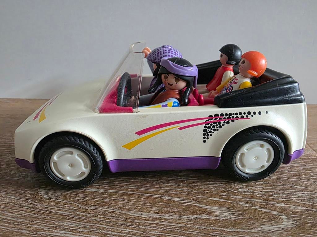 Playmobil cabrio retro-vintage, Ophalen of Verzenden, Gebruikt