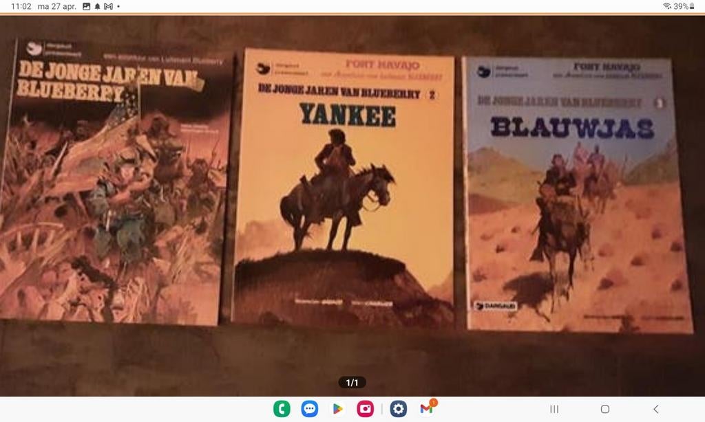 3  een avontuur van blueberry, Boeken, Ophalen of Verzenden