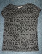 Leuke grijs zwarte Clockhouse top, mt S nieuw, Kleding | Dames, Tops, Maat 38/40 (M), Nieuw, Ophalen of Verzenden, Korte mouw