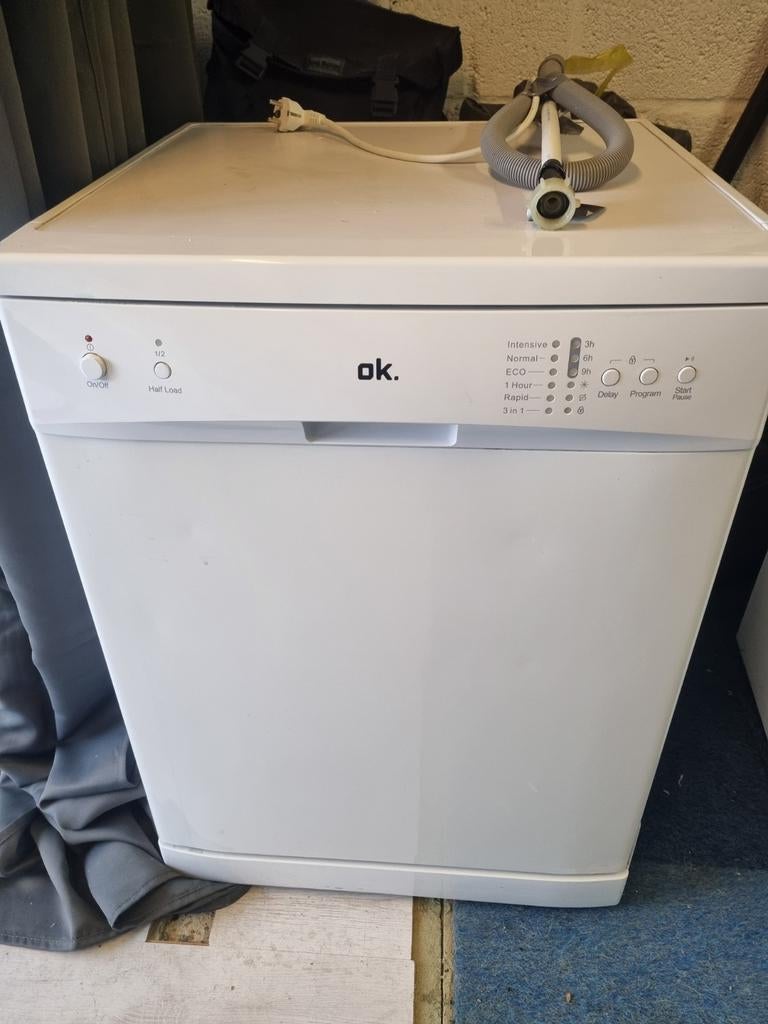 Vaatwasmachine vaatwasser OK, Witgoed en Apparatuur, Vaatwasmachines, Ophalen, Energieklasse A of zuiniger, Zo goed als nieuw