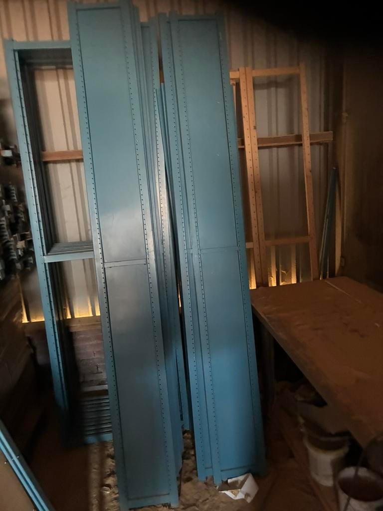 Lundia boeken en magazijn stelling 30 diep, Ophalen, Gebruikt