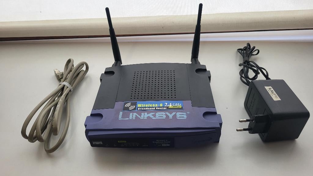 Router WRT54G v2.2, Computers en Software, Ophalen of Verzenden, Gebruikt, Router, Linksys