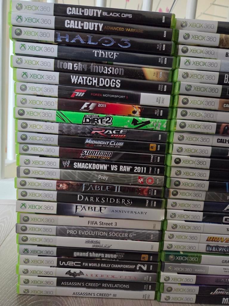 122x - Xbox spellen verzameling, Gebruikt, Ophalen of Verzenden, Sport, 3 spelers of meer