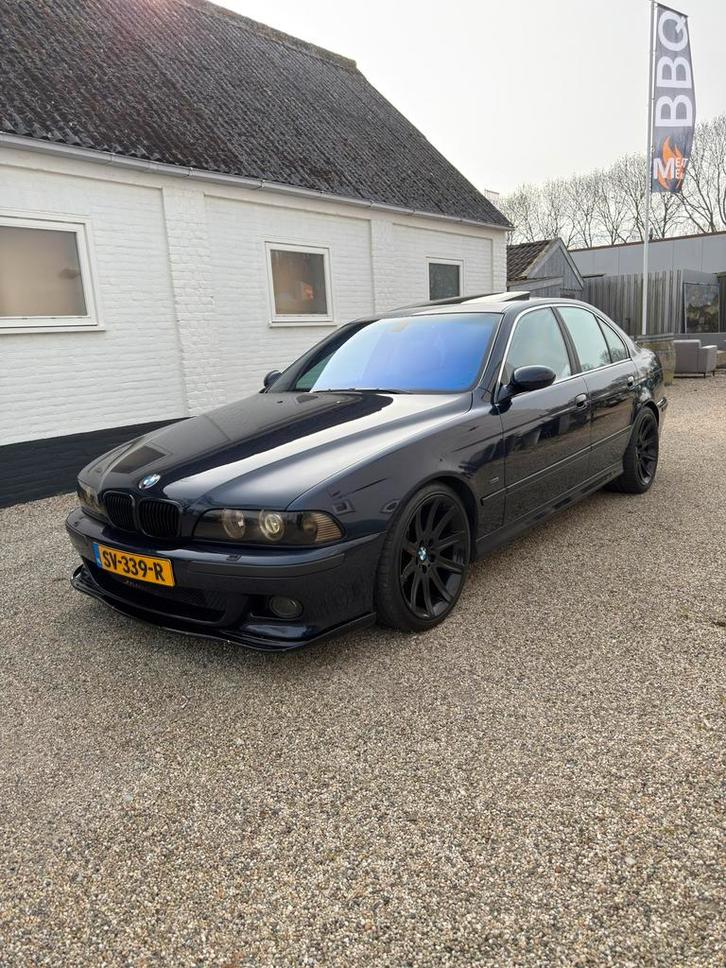 BMW 5-Serie 3.5 535I AUT 1999 Blauw, Auto's, BMW, Particulier, Benzine, Sedan, Automaat, Geïmporteerd, Blauw, Achterwielaandrijving