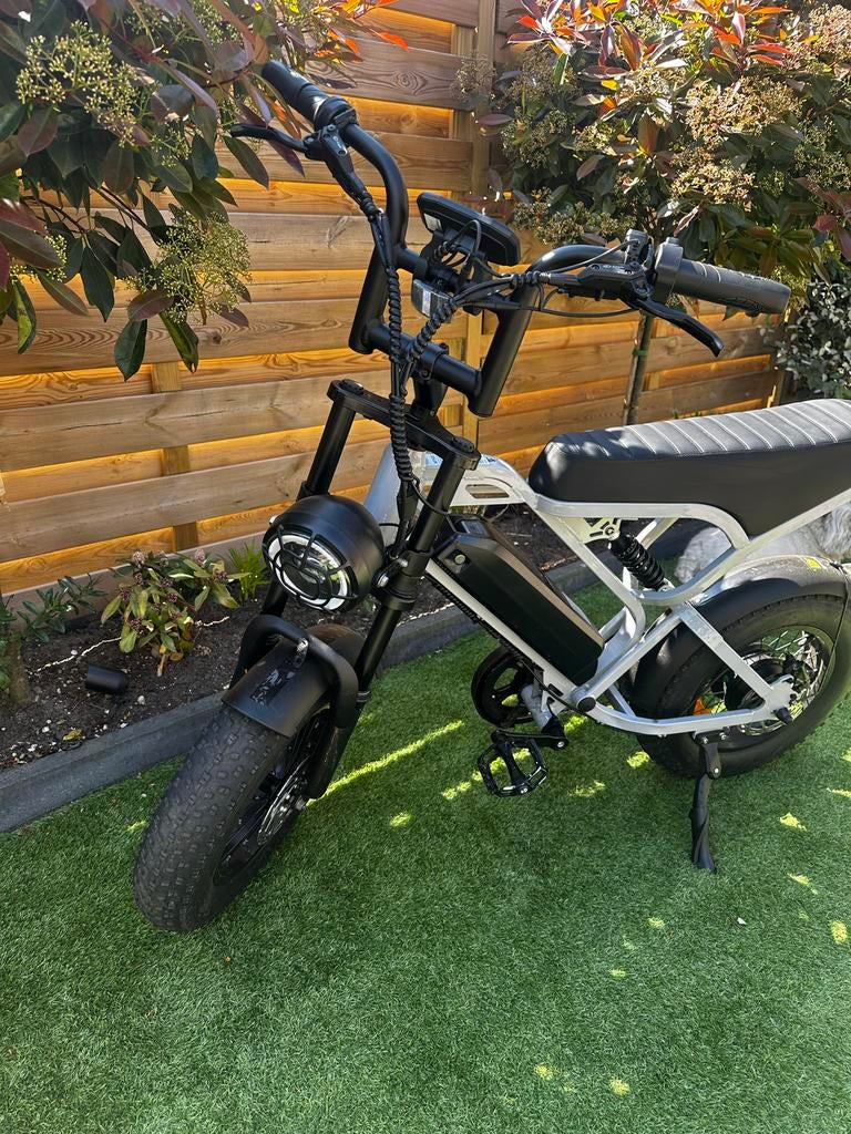 Elektrische fiets -  fatbike - MINI QMWheel, Fietsen en Brommers, Zo goed als nieuw, Minder dan 47 cm, 30 tot 50 km per accu, Ophalen