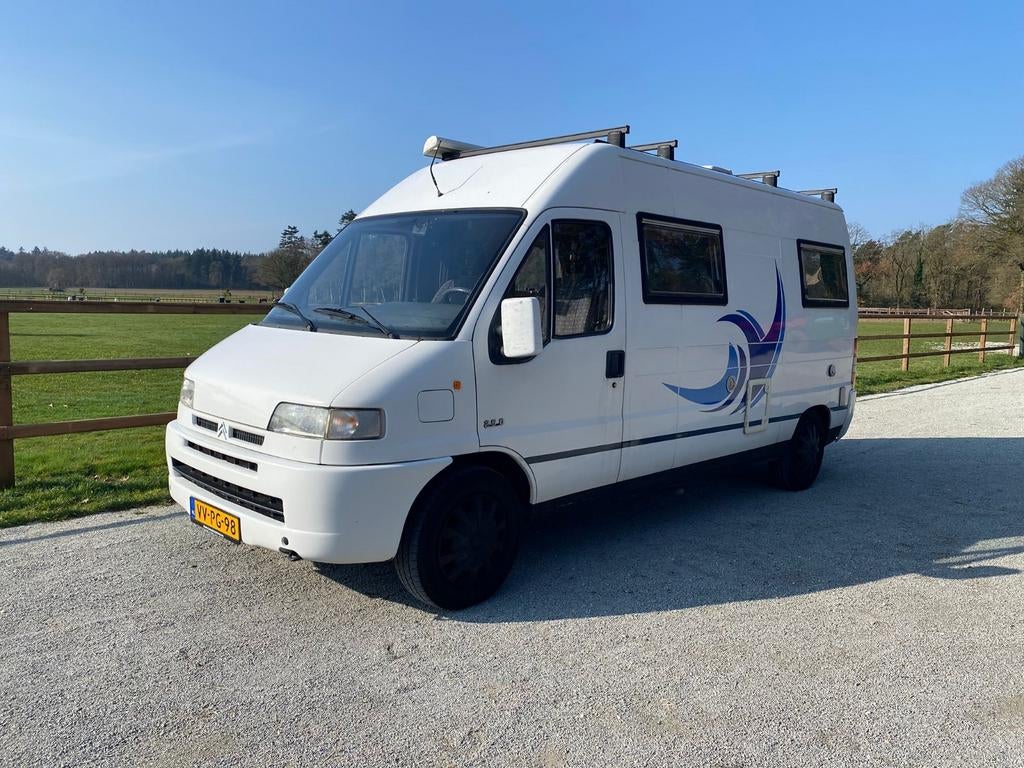 TjL fabrieks camper, nette buscamper met vast bed 4 gordels, Caravans en Kamperen, Campers, Particulier, Tot en met 2, Buscamper of Camperbus