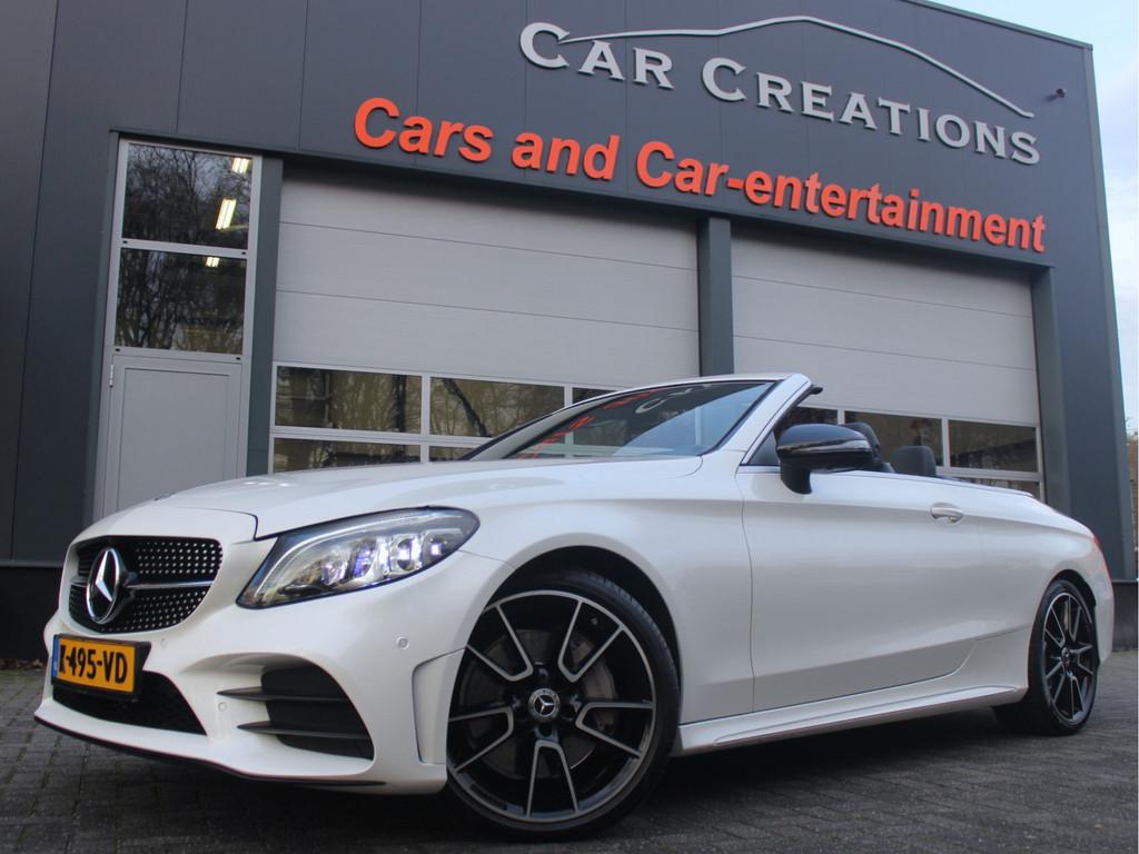 Mercedes-Benz C-Klasse Cabrio 300 AMG Premium Plus Pack Elek, Auto's, Mercedes-Benz, Automaat, Achterwielaandrijving, 4 cilinders