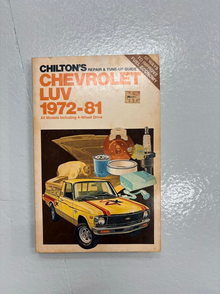 Chilton's Chevrolet LUV Reparatie & Tune-Up Gids 1972-81, Boeken, Ophalen, Gelezen, Chevrolet
