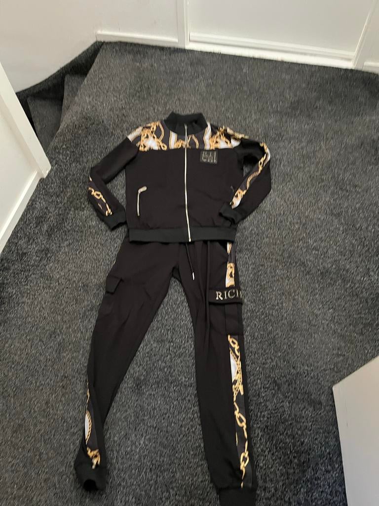 Dames huispak van Rich - Maat S, Kleding | Dames, Huispakken, Ophalen, Zo goed als nieuw, Maat 36 (S), Zwart