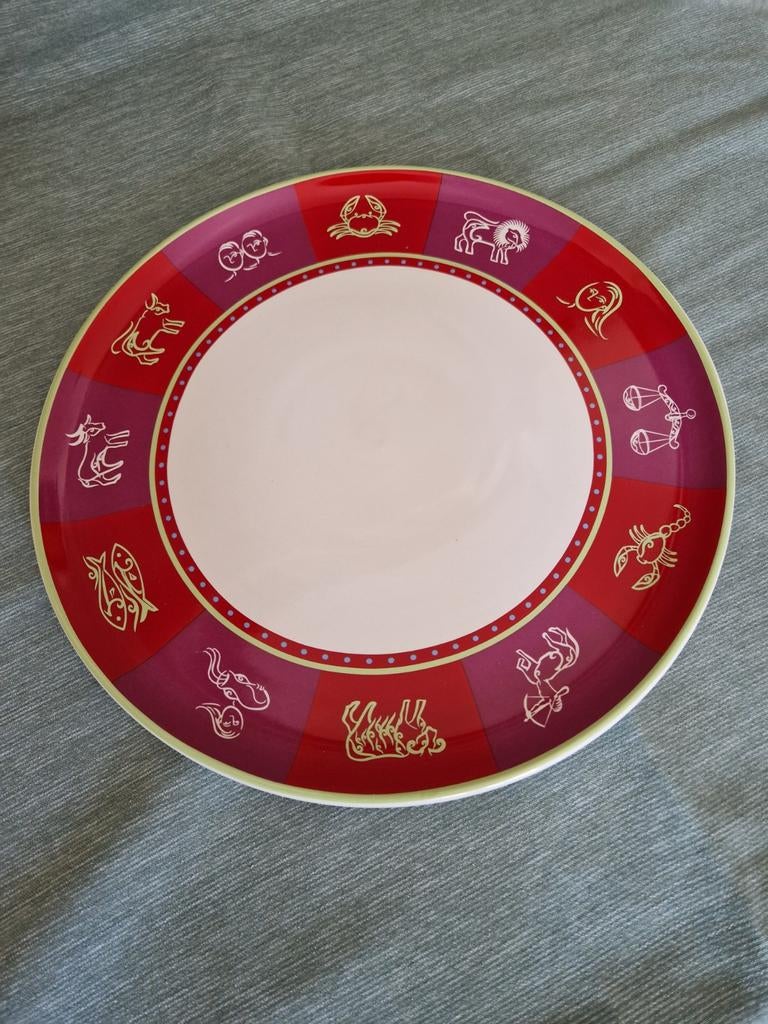 Decoratief bord met sterrenbeelden., Ophalen of Verzenden, Zo goed als nieuw, Bord(en), Overige stijlen