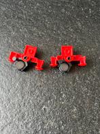 Lego 12v 12 volt rode treinbuffers met magneet jaren 80, Ophalen of Verzenden, Gebruikt, Losse stenen, Lego