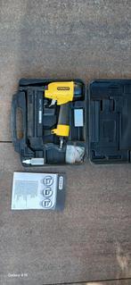 Stanley nietpistool met koffer en nietjes, Ophalen of Verzenden, Zo goed als nieuw