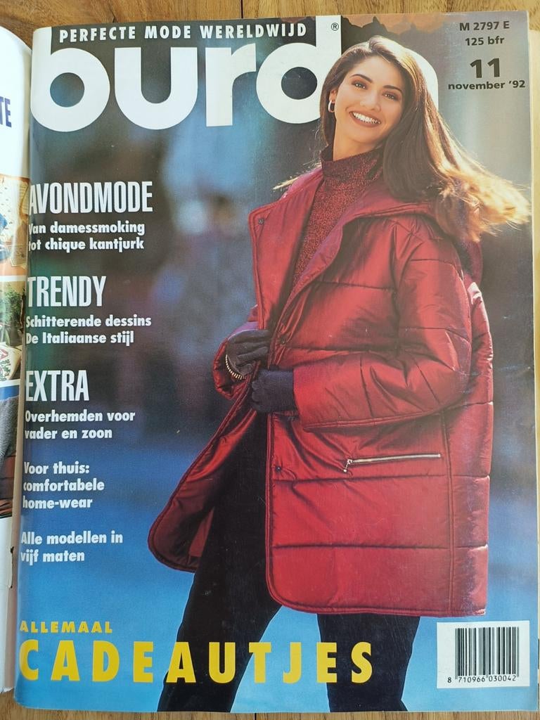 Burda november 1992 overhemd voor mannen, Overige typen, Vrouw, Zo goed als nieuw, Burda
