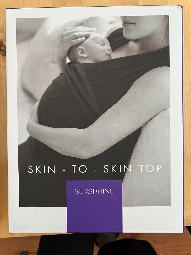 Seraphine Skin-to-Skin Top Zwart M, Ophalen of Verzenden, Zo goed als nieuw, Meisje