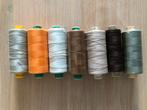 7 grote klossen polyeter naaimachine garen 1000 meter, Ophalen of Verzenden, Nieuw, Garen of Naald(en)
