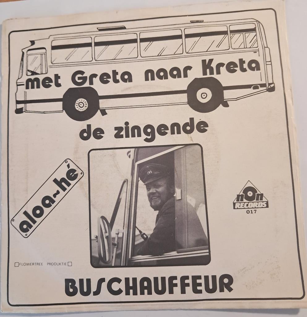 De zingende Buschauffeur: Met Greta naar Kreta., Ophalen of Verzenden, Zo goed als nieuw, Overige formaten, Levenslied of Smartlap