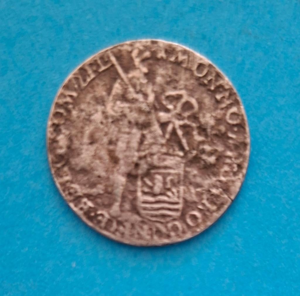 1/8 zilveren dukaat of pietje 1765 Zeeland, Postzegels en Munten, Munten | Nederland, Vóór koninkrijk, Verzenden, Zilver, Overige waardes