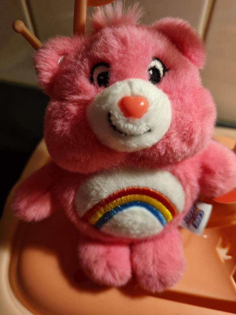 Care Bears knuffel roze of rainbow, Ophalen of Verzenden, Nieuw
