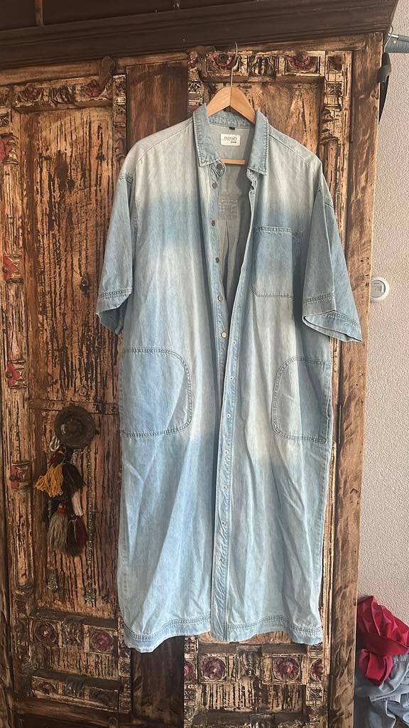 Jeans jas 46, Kleding | Dames, Grote Maten, Ophalen of Verzenden, Nieuw, Blauw, Jasje of Colbert