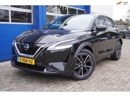 Nissan Qashqai 1.3 MHEV Xtronic Business Design BLACK, Auto's, Nissan, Bedrijf, Te koop, Qashqai, 360° camera, ABS, Achteruitrijcamera
