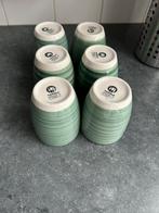 6 melkbekers., Ophalen, Zo goed als nieuw, Glas, Overige stijlen