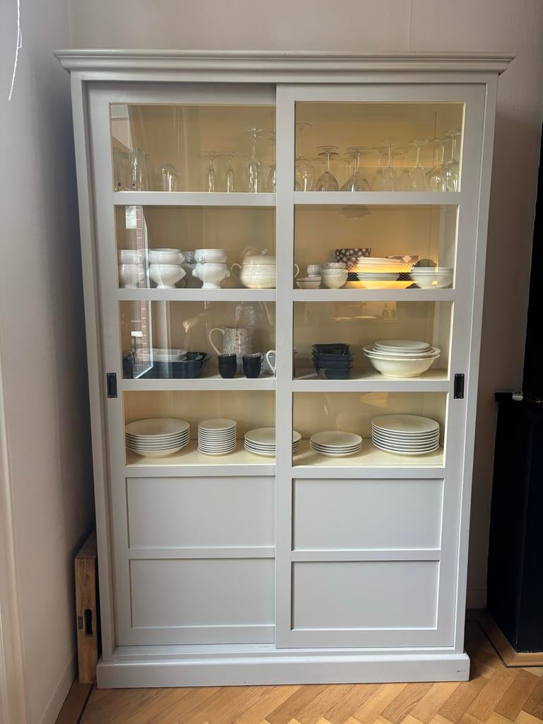 Servieskast Troubadour 144x45x220 cm, Ophalen, Gebruikt, 100 tot 150 cm, 200 cm of meer