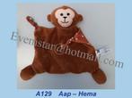 A129 Aap - Hema : bruin aapje doekje, Ophalen, Zo goed als nieuw, Overige typen