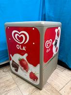 Gebruikte OLA vriezer voor verpakte consumptie ijsjes, Gebruikt, Ophalen, 85 tot 120 cm, Vrijstaand