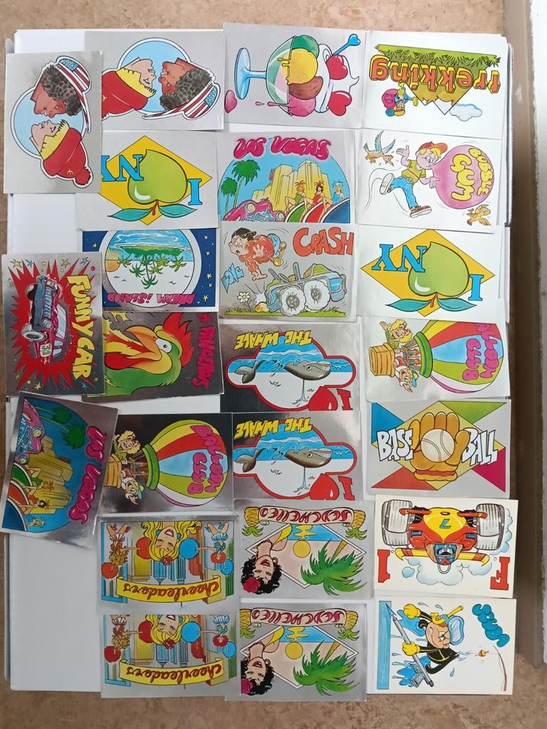Fantastickers panini, Verzenden, Gebruikt