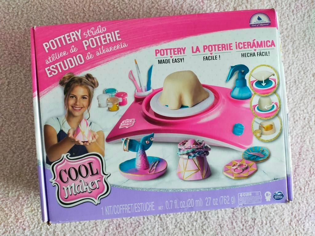 Cool Maker pottenbak studio!

Nette gebruikte staat/compleet, Ophalen of Verzenden, Gebruikt, Knutselen