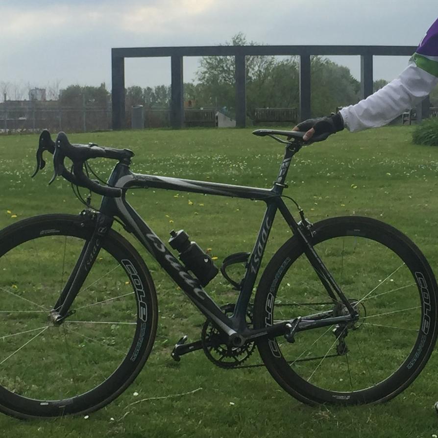 Isaac Racefiets full carbon, 28 inch, Gebruikt, Heren, Aluminium