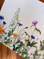 Spatscherm Keuken 60x80cm - Bloemenprint, Zelfklevend, Ophalen of Verzenden, Nieuw