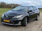 Toyota Auris 1.8 Hybrid Touring Sports CVT 2013 Zwart, Adaptieve lichten, 345 kg, Leder en Stof, Zwart
