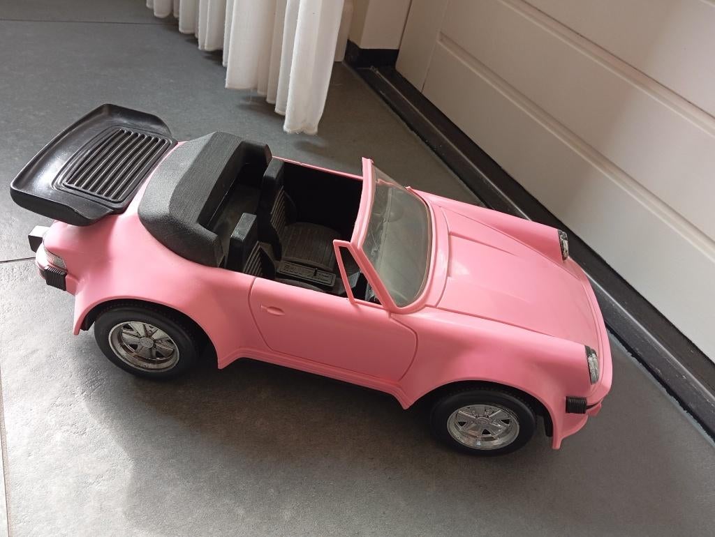 barbie auto, Ophalen, Zo goed als nieuw, Pop