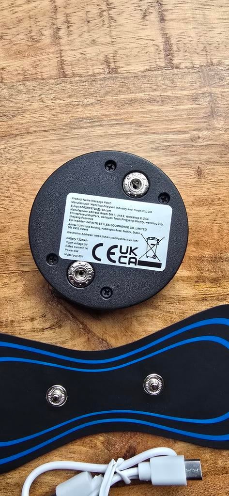 LCD EMS Nekmassage Apparaat - Elektrische Nek & Rug Massager, Ophalen of Verzenden, Nieuw, Apparaat