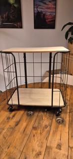 Klein bakkerskastje op wielen - 50x33x50 cm, Ophalen, Gebruikt