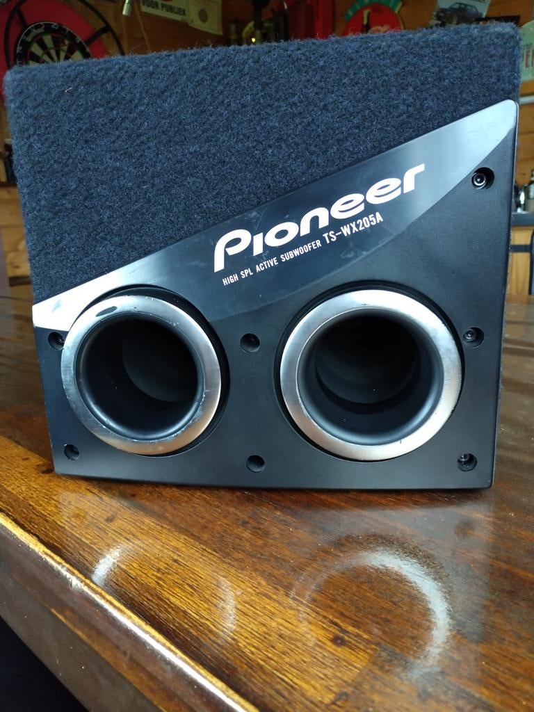 Pioneer TS-WX205a Atieve Subwoofer., Auto diversen, Autospeakers, Ophalen of Verzenden