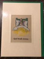 Beatrix Potter Konijn Peter Rabbit in Bed Kaart / Schilderij, Ophalen of Verzenden, Nieuw, Dier