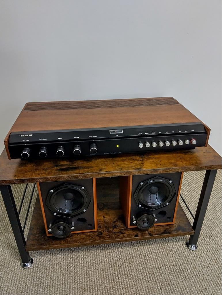 Vintage Dux receiver (Philips Zweden), Audio, Tv en Foto, Versterkers en Receivers, Ophalen of Verzenden, Minder dan 60 watt, Overige merken